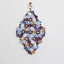Pierces - Rose Gold filled 14K - Earrings Rhombus Shea - Pierces - Rose Gold filled 14K - Rose Gold filled 14K